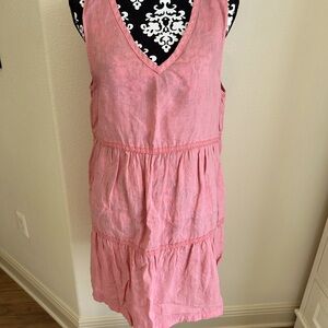 Linen Summer Dress Large - Lucky Brand